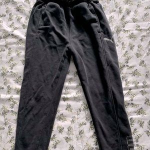 Puma black joggers
